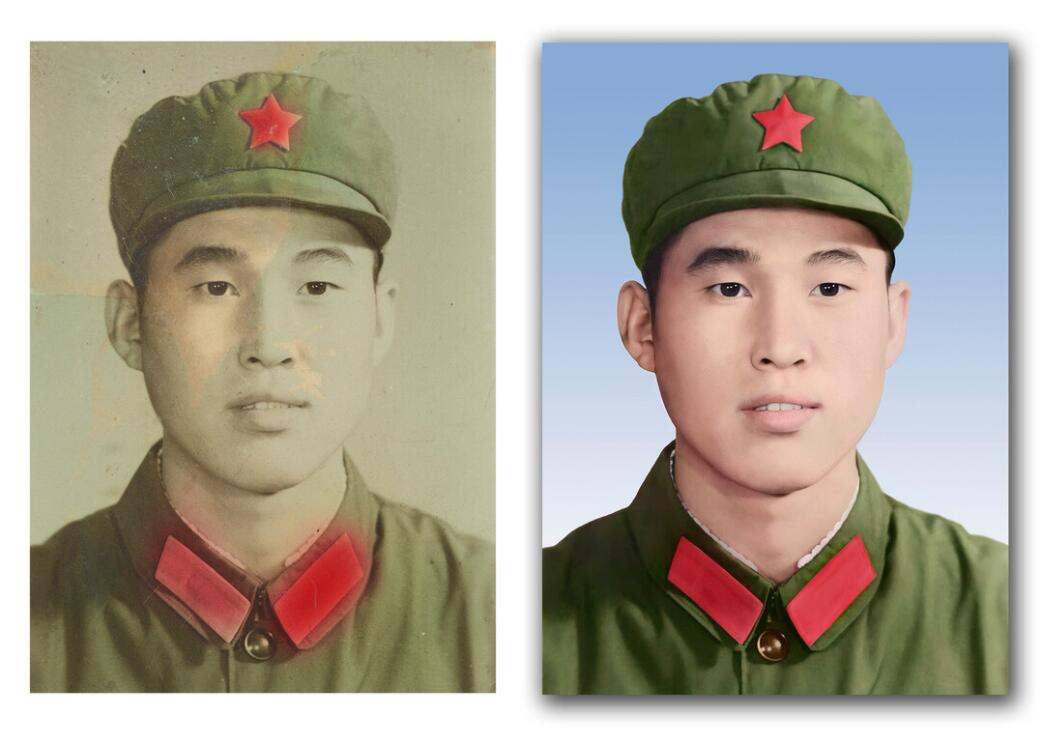 甘井子破损照片修复-18